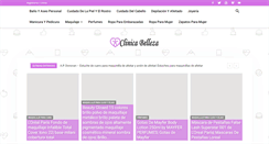 Desktop Screenshot of clinica-integraldebelleza.com